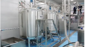 Tomato Pulp Mixing, Homogenizing and Temporary Storage Tank 